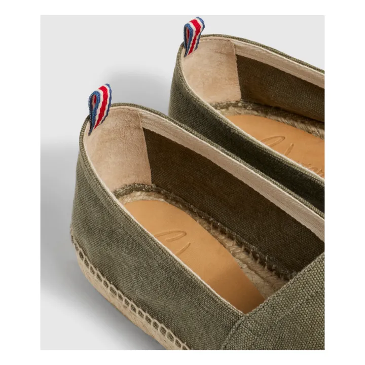 Espadrilles Pablo | Vert olive- Image produit n°4