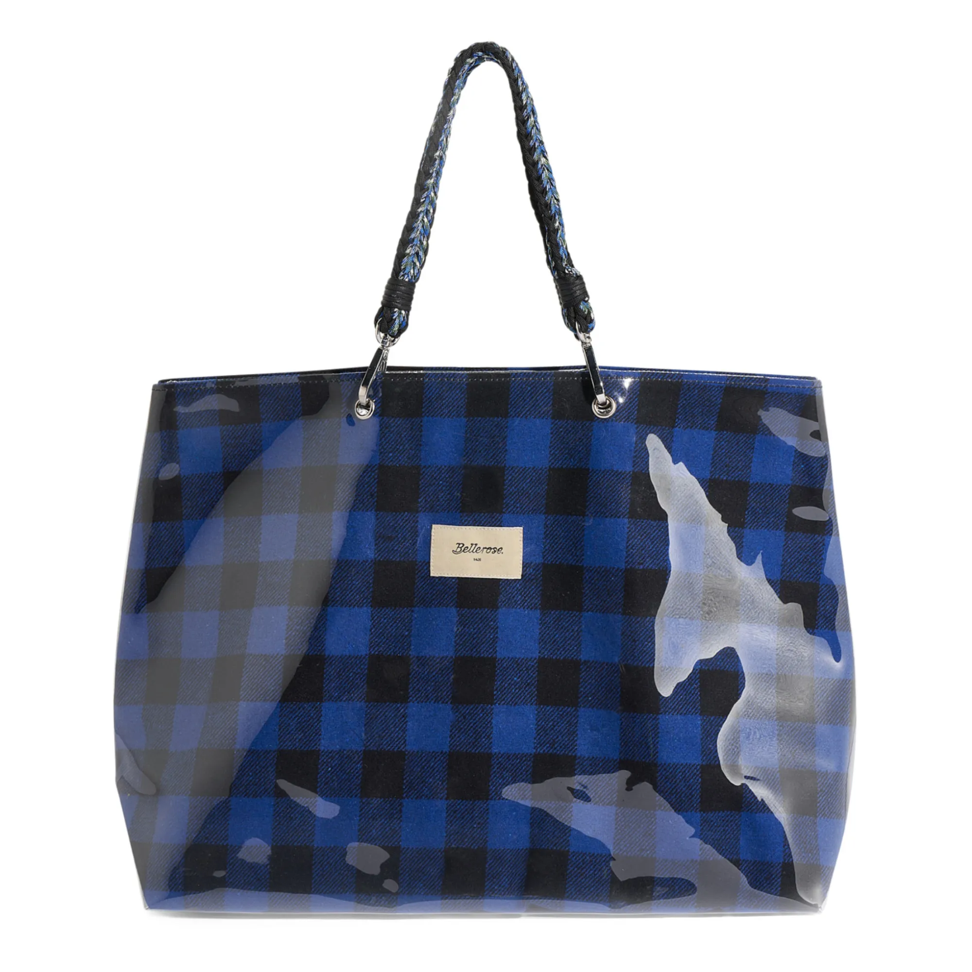 Bellerose Tasche Alio Kariert Damenkollektion Blau Smallable