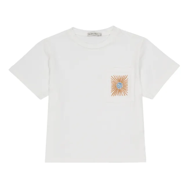 Camiseta de algodón Initiative Noa | Blanco