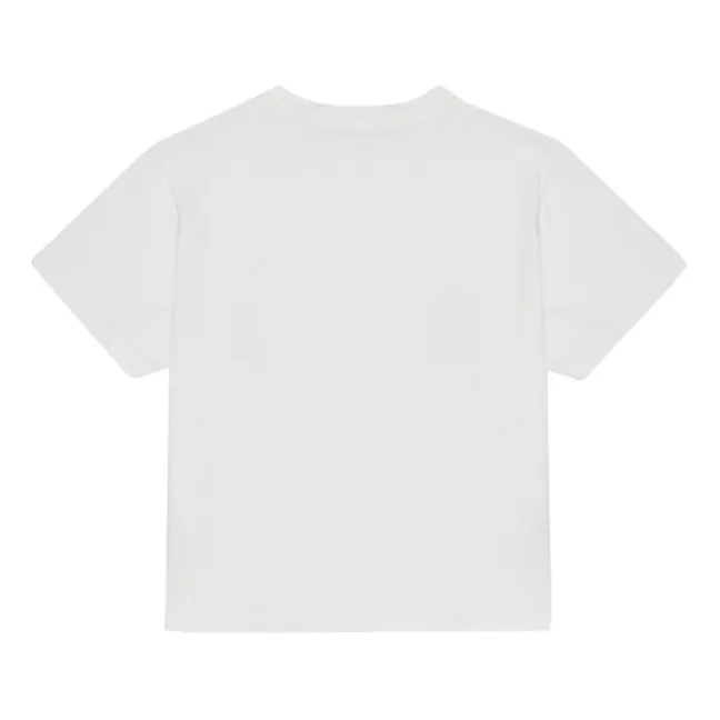 Camiseta de algodón Initiative Noa | Blanco