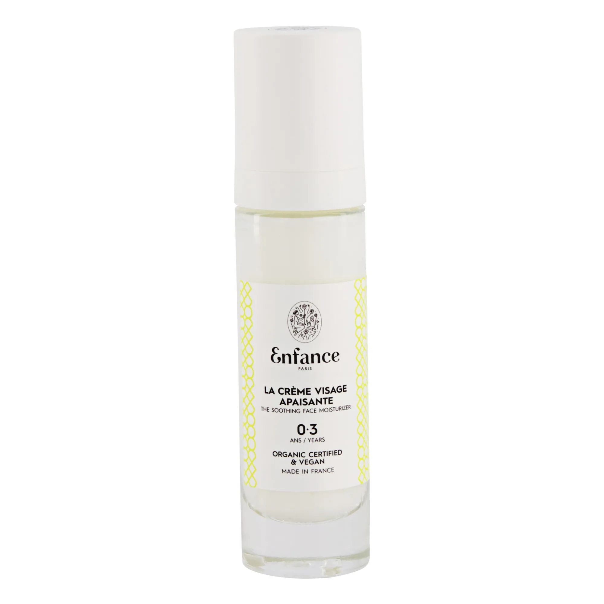 Enfance Paris - La crème visage apaisante bébé 0-3 ans - 50 ml (Enfance Paris) - Image 1