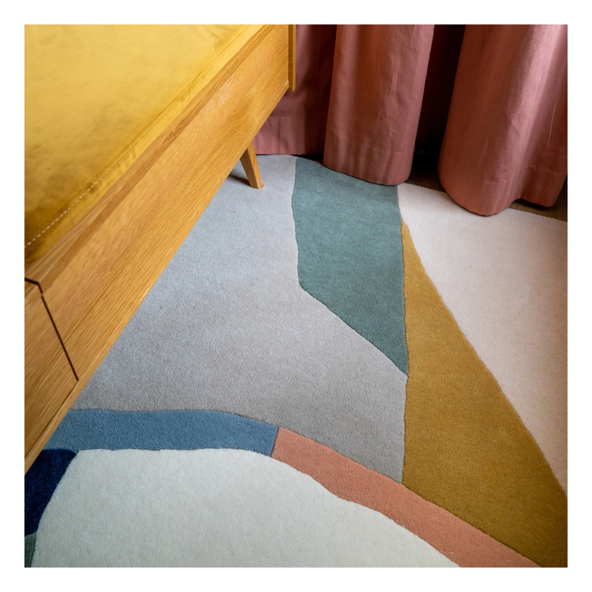 Tapis Eclats tufté main - Image produit n°3