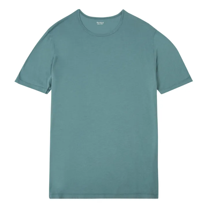 Camiseta de punto ligero | Azul Gris- Imagen del producto n°0