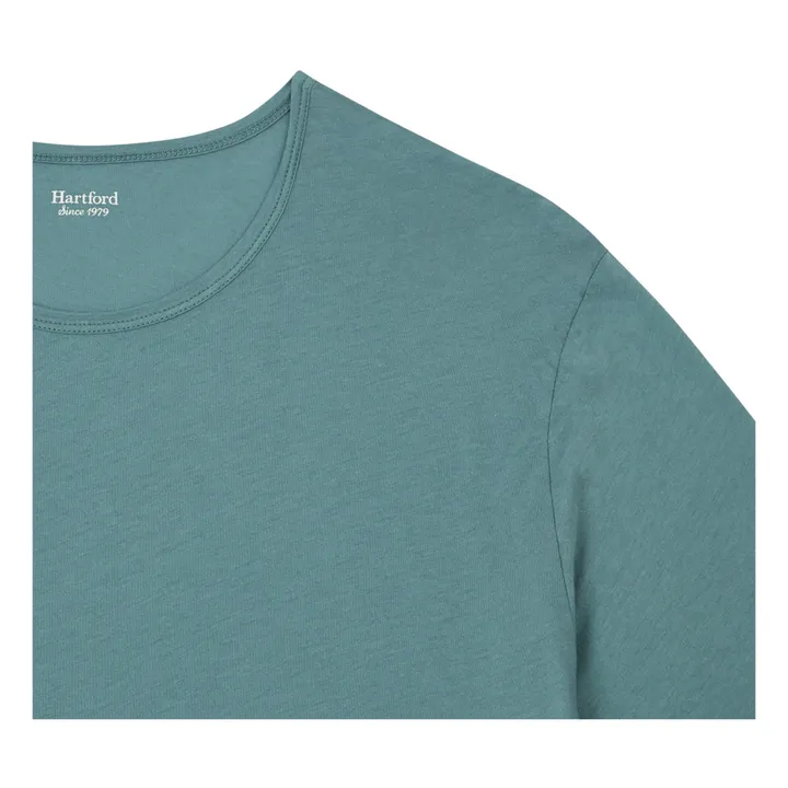 Camiseta de punto ligero | Azul Gris- Imagen del producto n°1