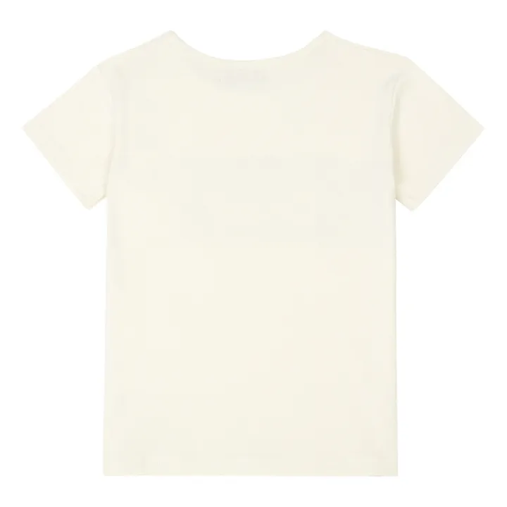 T-shirt Bisous | Blanc- Image produit n°2