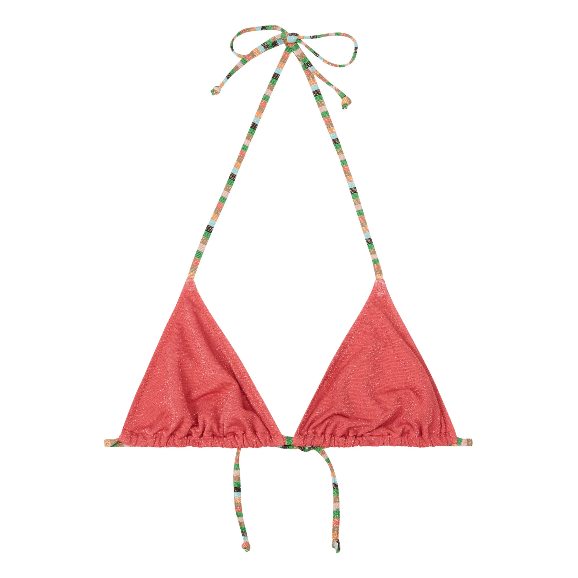 Momoni Coral Marine Sparkly Bikini Top