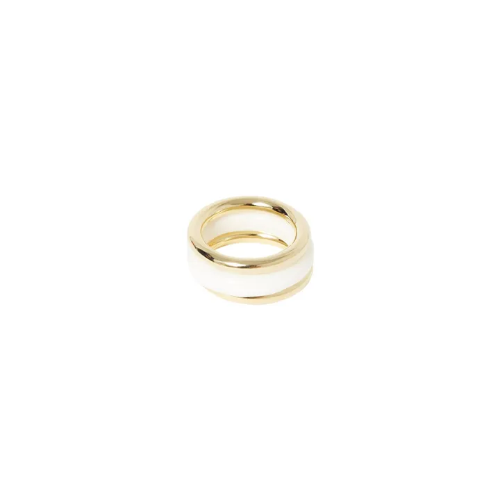 Raha Ring | White- Product image n°0