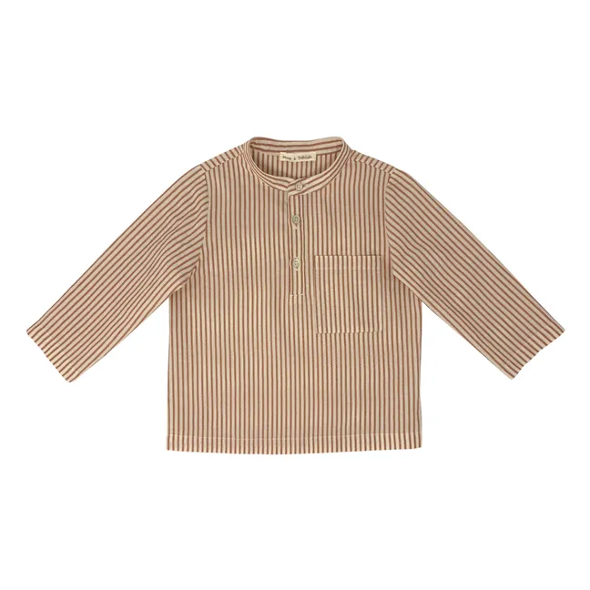 Kurta a rayas | Terracotta