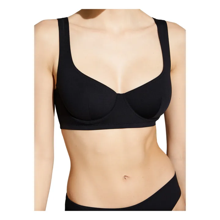 Spectacle Bikini Top | Black- Product image n°0