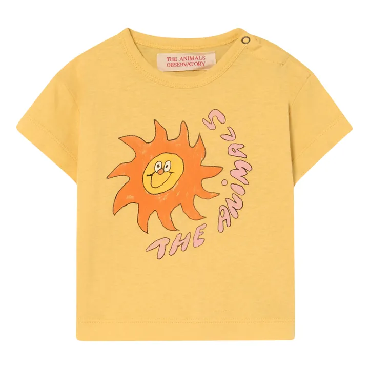T-Shirt Soleil Rooster | Gelb- Produktbild Nr. 0