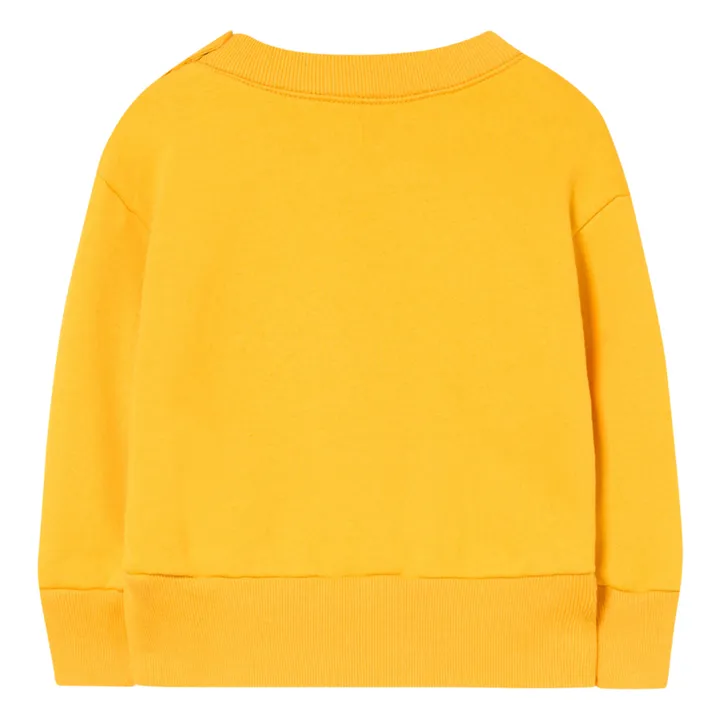 Bear Logo Sweatshirt | Mustard- Product image n°1
