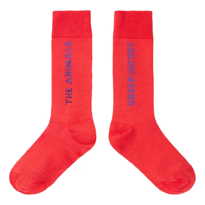 Hen Socks | Red- Product image n°0
