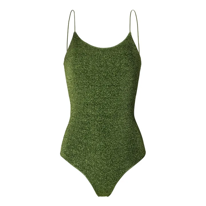 Oseree - Lumière One Piece Swimsuit - Green | Smallable