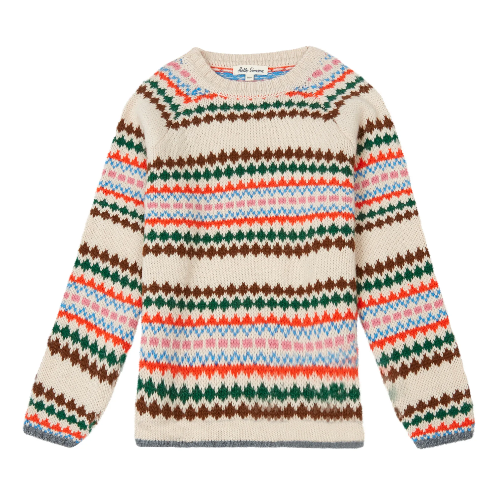 Hello Simone Orange Marmotte Jumper