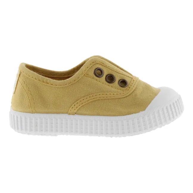Inglesia Elastico Lon Sneakers | Pale yellow