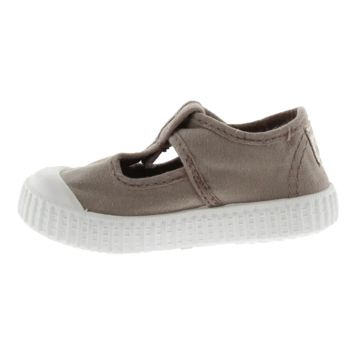 Sandalia Tira Lone Velcro Sneakers | Oatmeal- Product image n°3