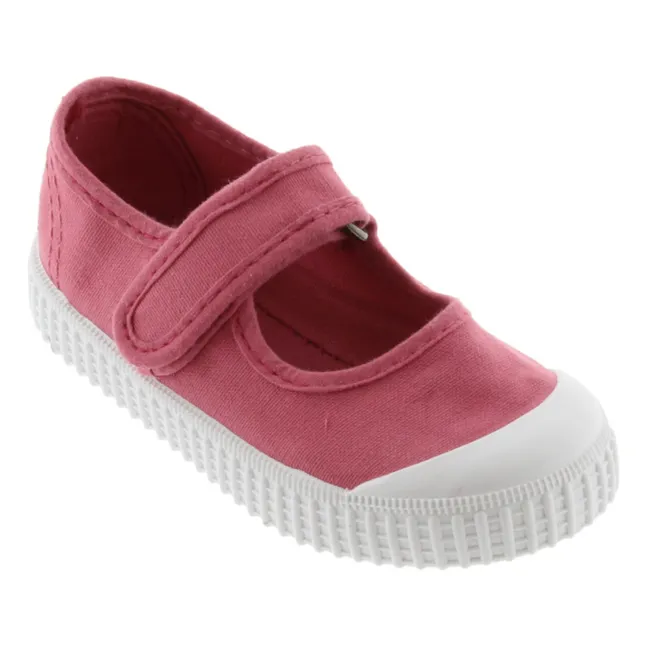 Sneakers Klettverschluss Mercedes Tira Lona | Rosa