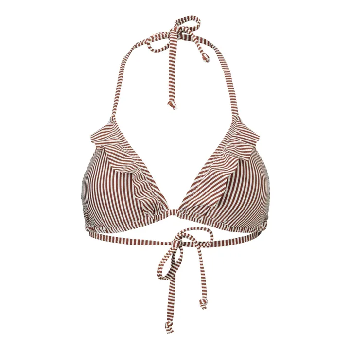 Haut de Maillot Striba Bel Frill | Chocolat- Image produit n°0