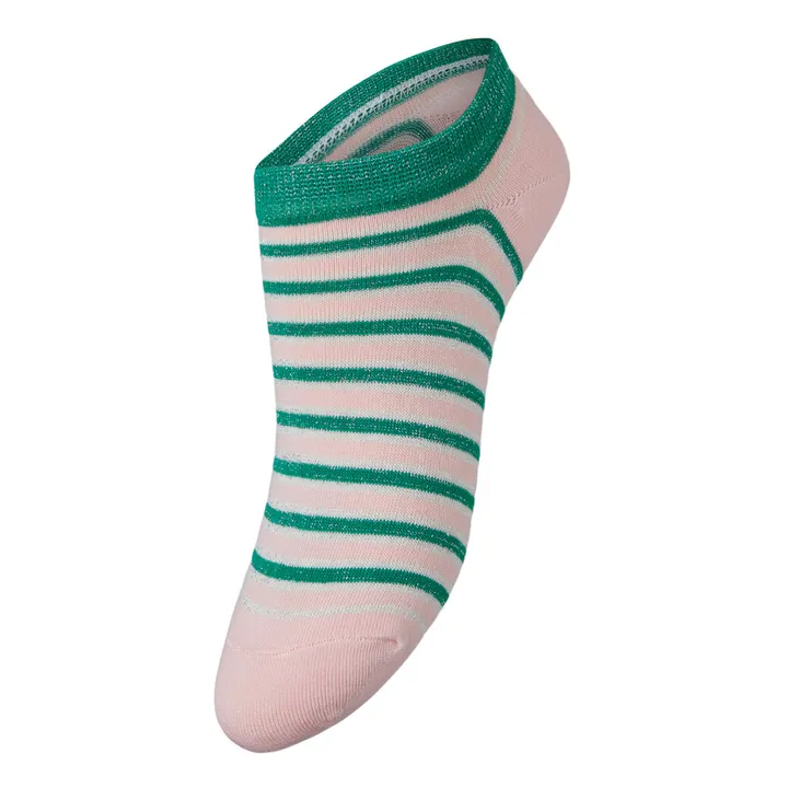Socken Sneaky Stripe Metallic | Grün- Produktbild Nr. 0