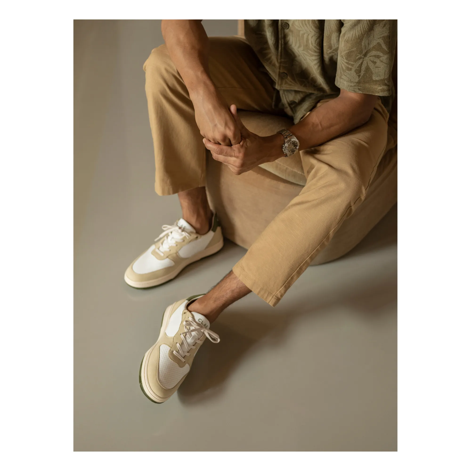 Vegan Shoes Clae Malone Shoes Clae Malone Vegan Sneakers Khaki