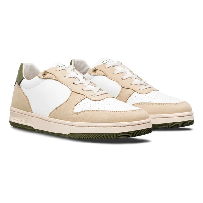 Baskets Malone Vegan | Vert kaki