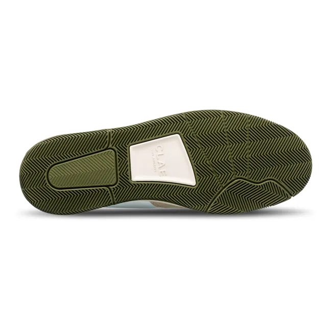 Baskets Malone Vegan | Vert kaki