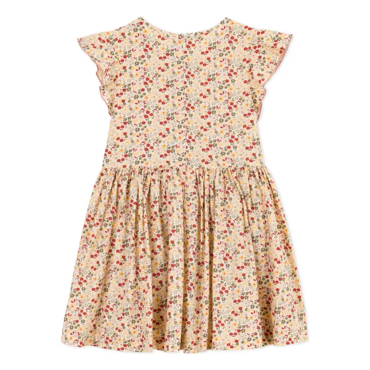 Floral Poplin Dress | Ecru- Product image n°4