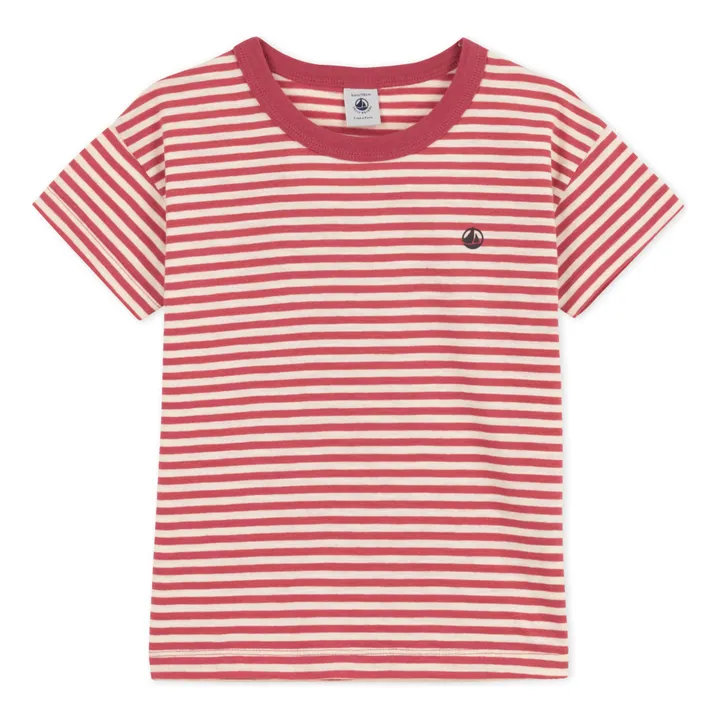 Loose Jersey T-Shirt  | Red- Product image n°0
