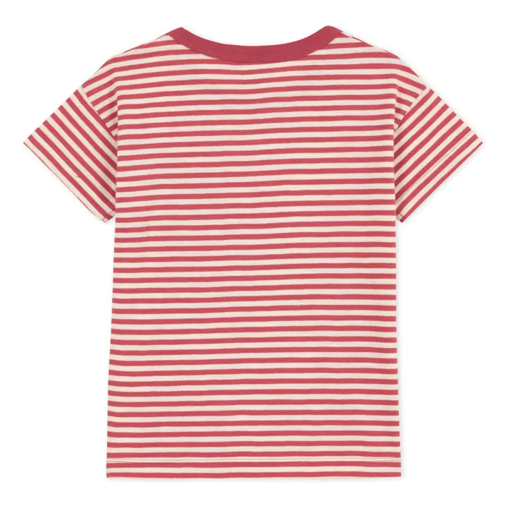 Loose Jersey T-Shirt  | Red- Product image n°2