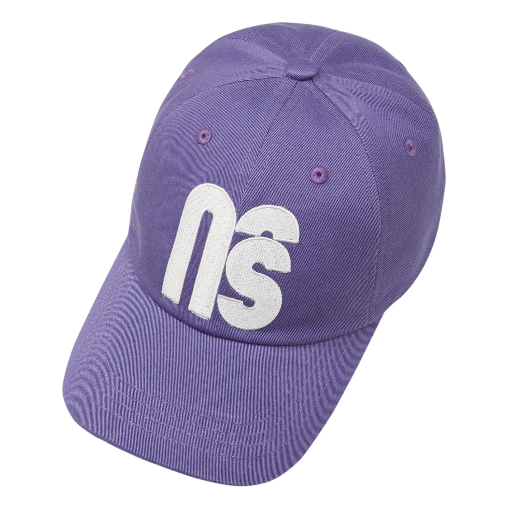 Main Story Purple Organic Cotton Logo Cap
