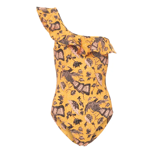 Martina One-Piece Swimsuit | Saffron
