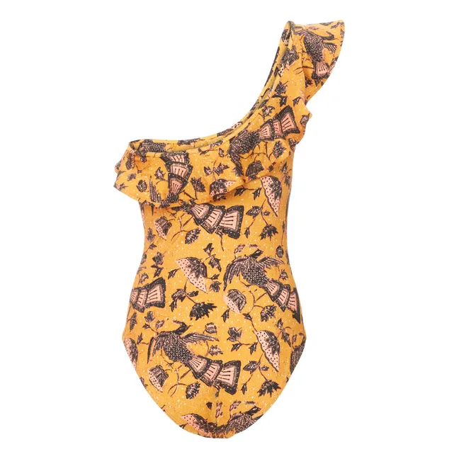 Martina One-Piece Swimsuit | Saffron