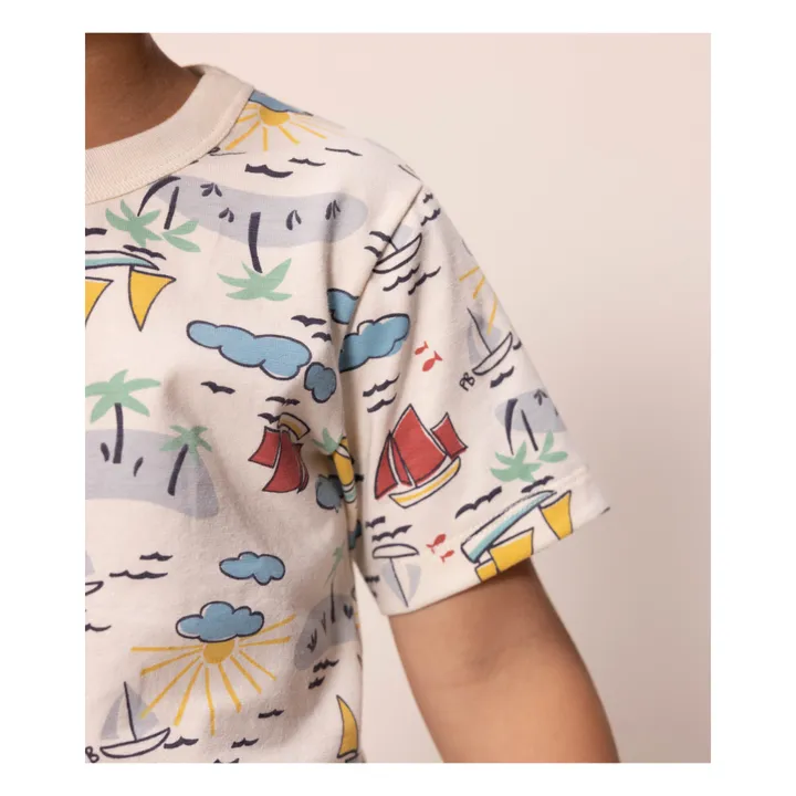 Entdecker-T-Shirt Kurzarm aus Jersey | Seidenfarben- Produktbild Nr. 2