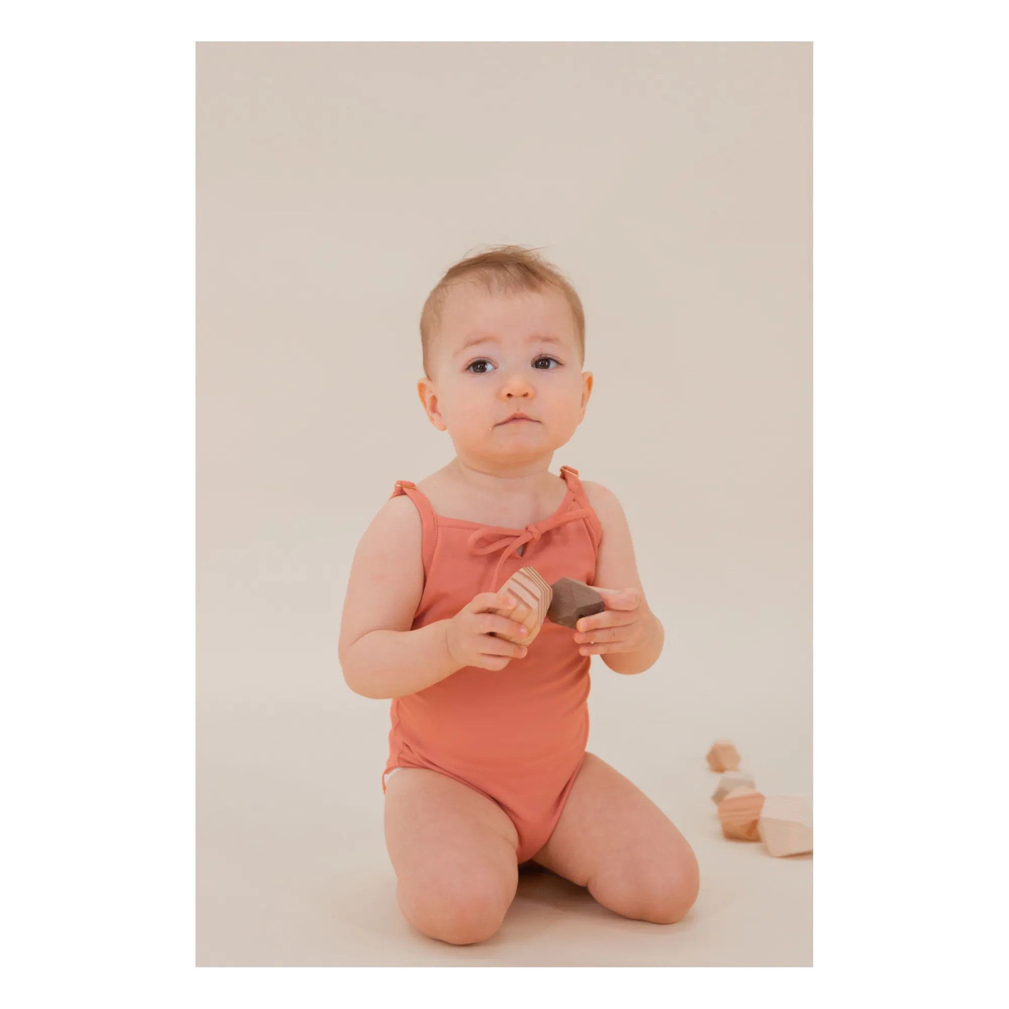 Aurelia Recycled Nylon One Piece Swimsuit | Dusty Pink- Product image n°1