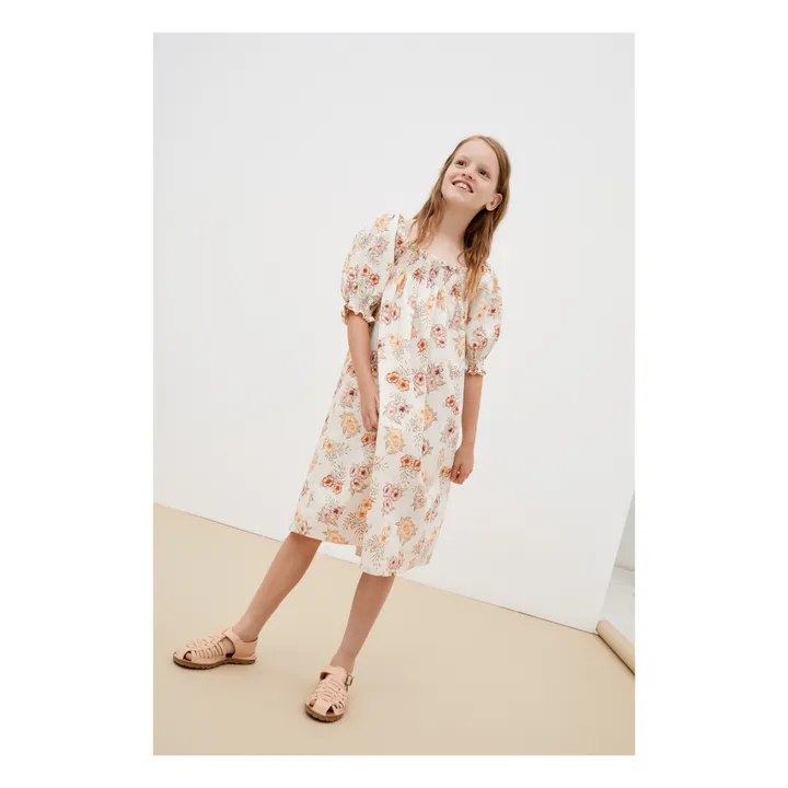 Robe Longue Palermo | Ecru- Image produit n°3
