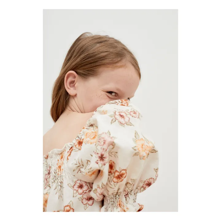 Robe Longue Palermo | Ecru- Image produit n°4