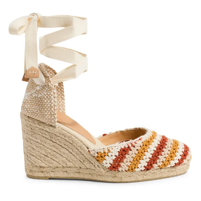 Espadrilles Carina Crochet | Ocre