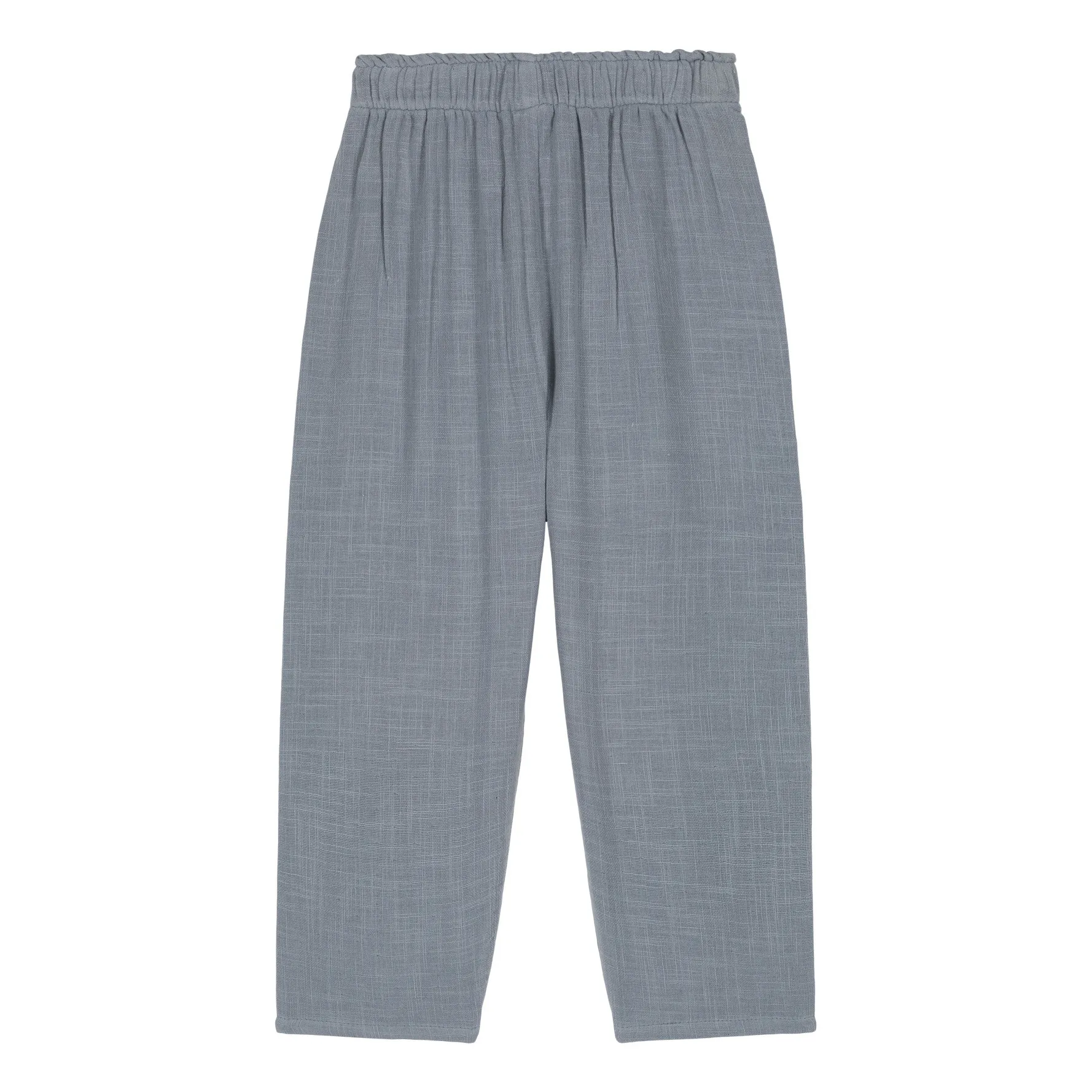 Studio Bohème Grey Blue Cousin Cotton Gauze Pants