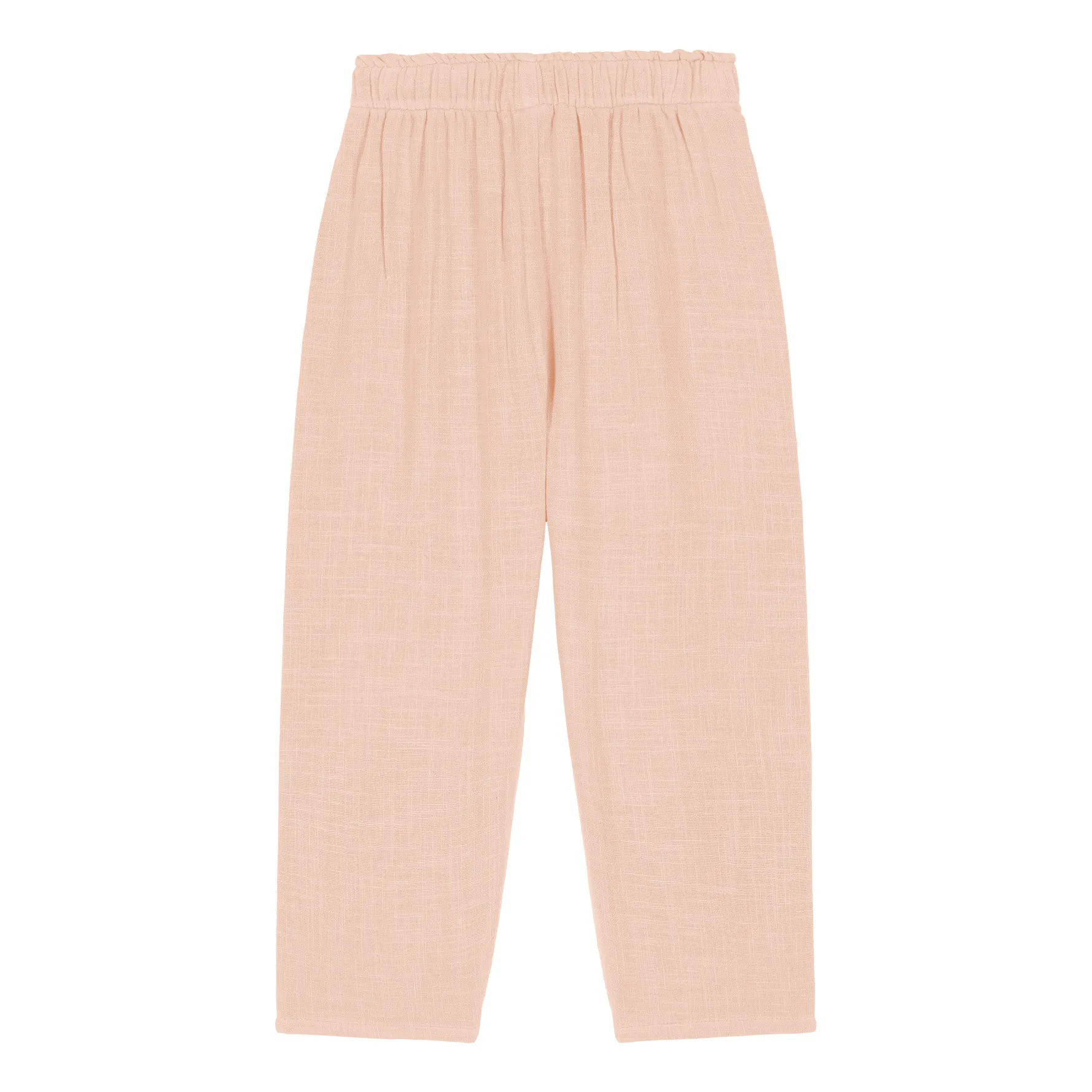 Studio Bohème Pale Pink Cousin Cotton Gauze Pants