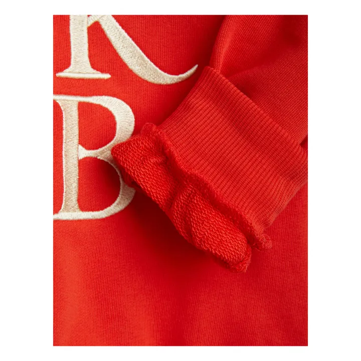 Sudadera Book Club de algodón orgánico | Rojo- Imagen del producto n°2