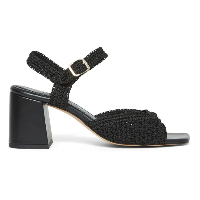 Sicilia Sandals | Black
