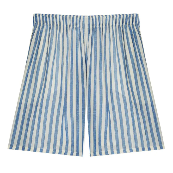 Mauro Striped Shorts | Blue- Product image n°0