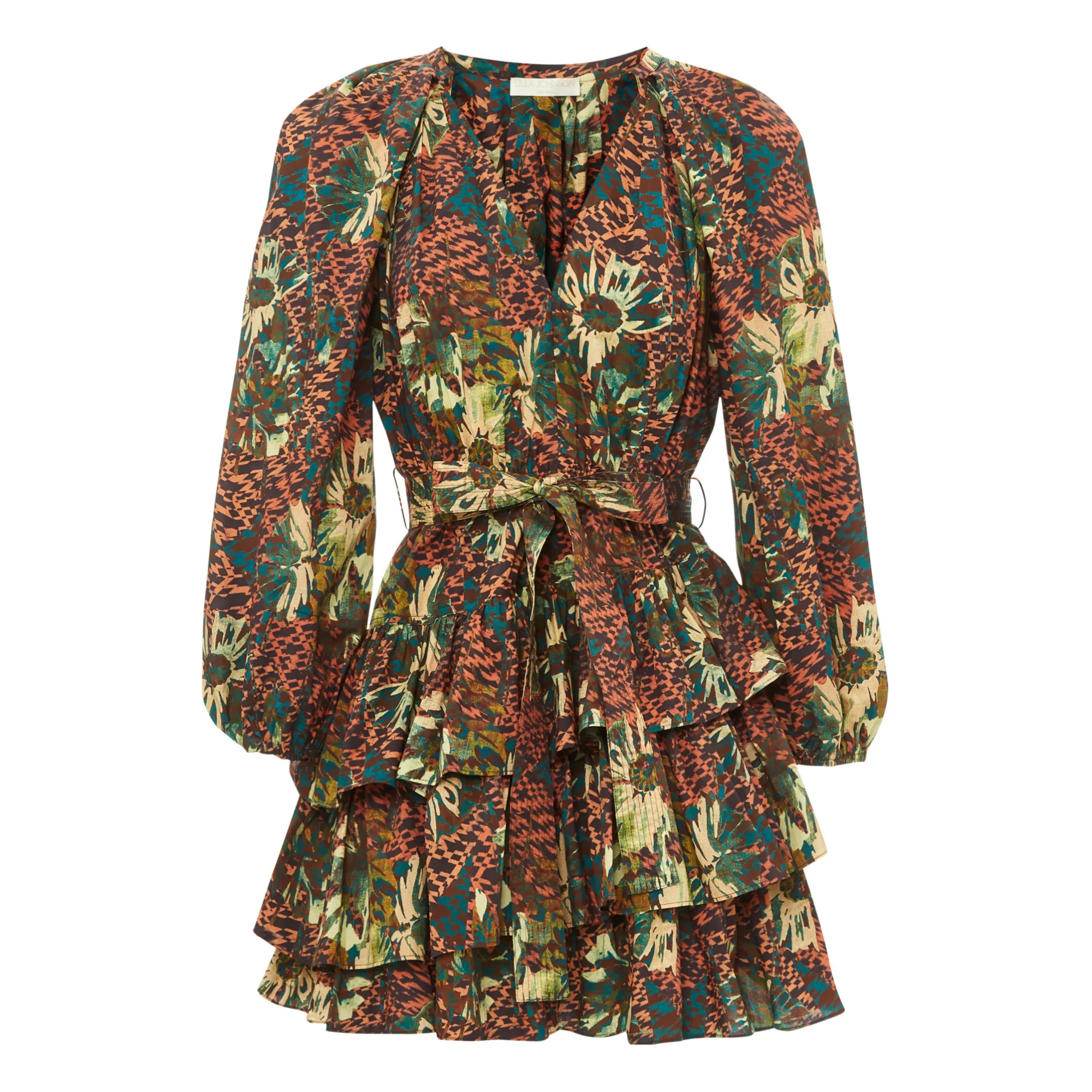 Ulla Johnson Rust Miranda Dress