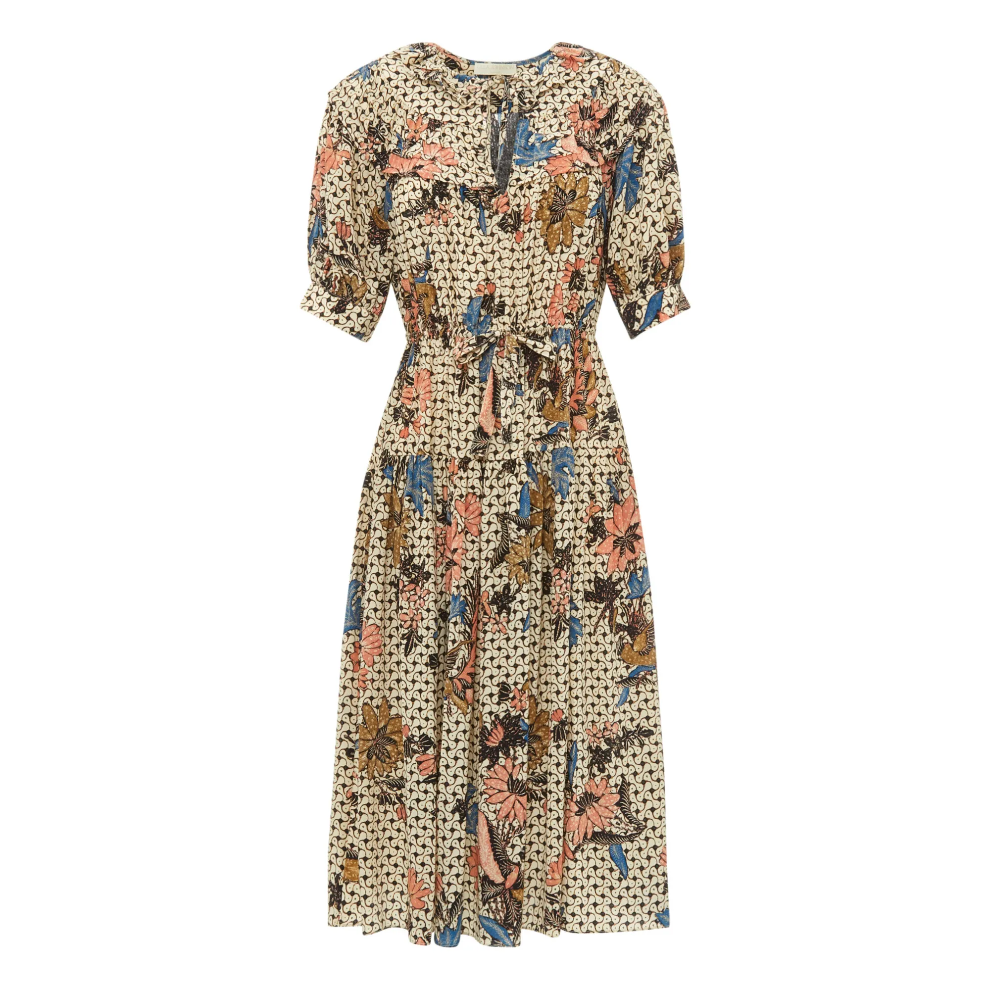 Ulla Johnson Ecru Adette Silk Dress