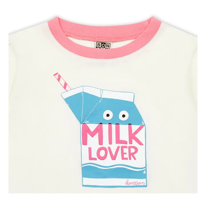 Milk Organic T-Shirt | Ecru- Product image n°3