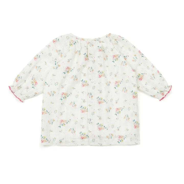 Frostie Floral Dress | Ecru- Product image n°2