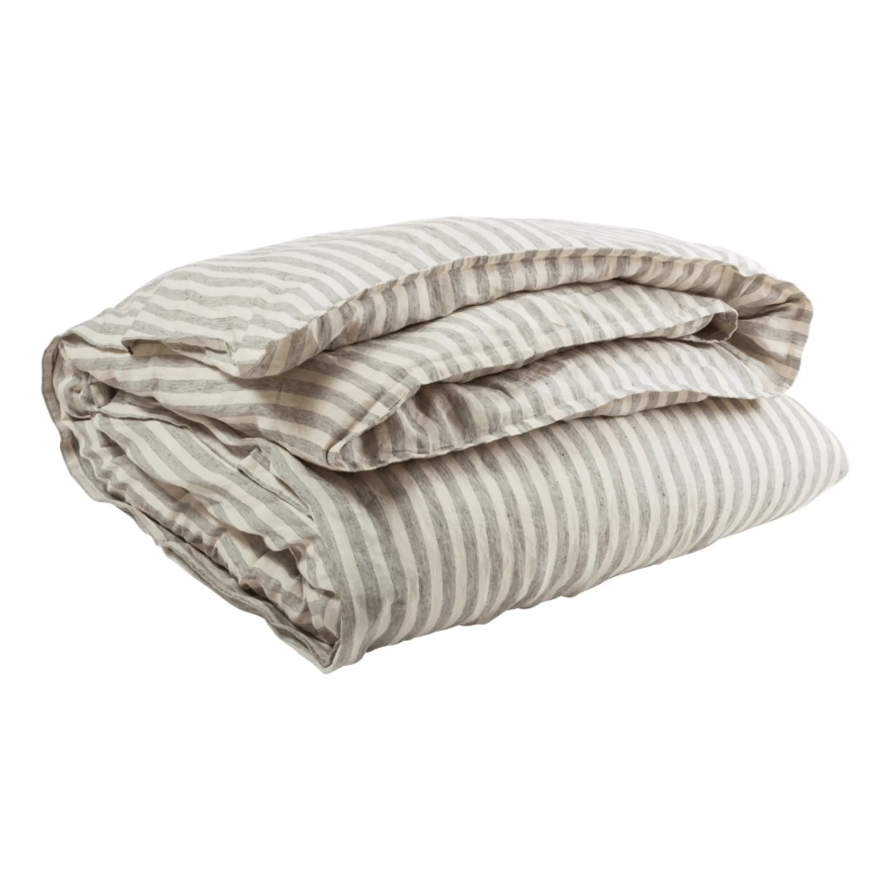 Le Monde Sauvage Off White Sandhills Linen Duvet Cover