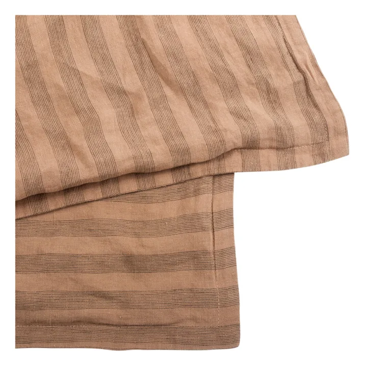 Sandhills Linen Duvet Cover | Russet- Product image n°3