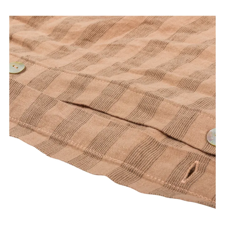 Sandhills Linen Duvet Cover | Russet- Product image n°4