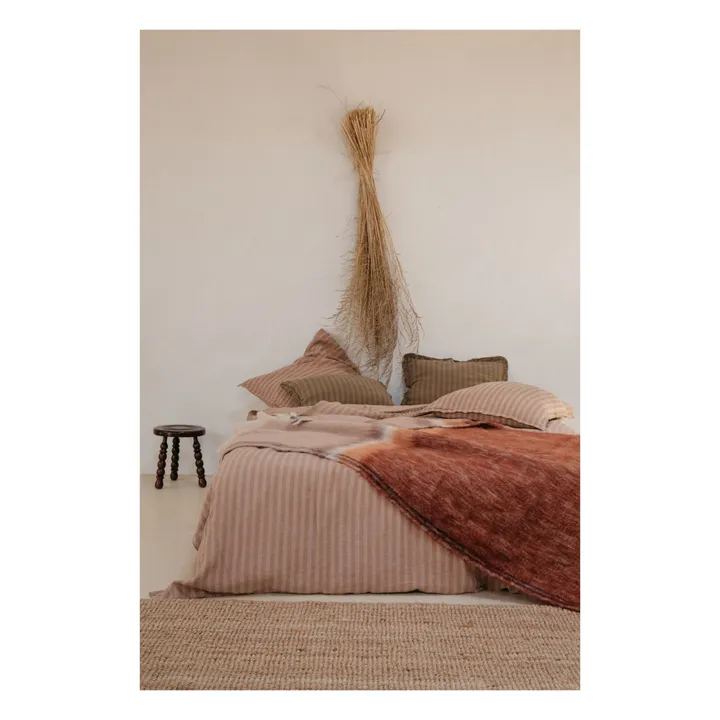 Sandhills Linen Duvet Cover | Russet- Product image n°5